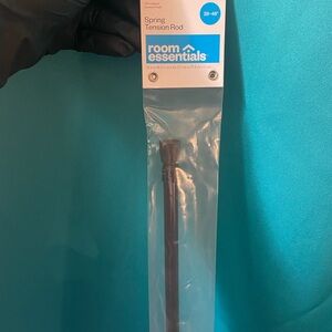 Room Essentials Black Tension Rod